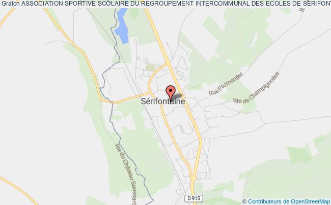 plan association Association Sportive Scolaire Du Regroupement Intercommunal Des Ecoles De Serifontaine (u.s.e.p.) Sérifontaine