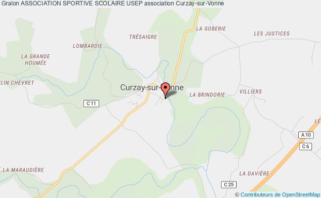 plan association Association Sportive Scolaire Usep Curzay-sur-Vonne