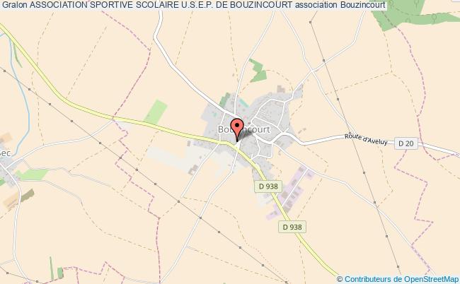 plan association Association Sportive Scolaire U.s.e.p. De Bouzincourt Bouzincourt