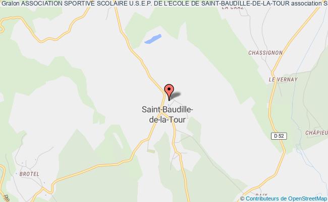 ASSOCIATION SPORTIVE SCOLAIRE U.S.E.P. DE L'ECOLE DE SAINT-BAUDILLE-DE-LA-TOUR