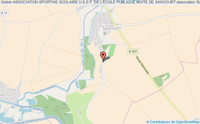 ASSOCIATION SPORTIVE SCOLAIRE U.S.E.P. DE L'ECOLE PUBLIQUE MIXTE DE SANCOURT