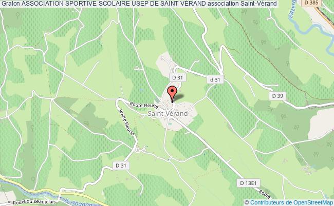 plan association Association Sportive Scolaire Usep De Saint VÉrand Saint-Vérand