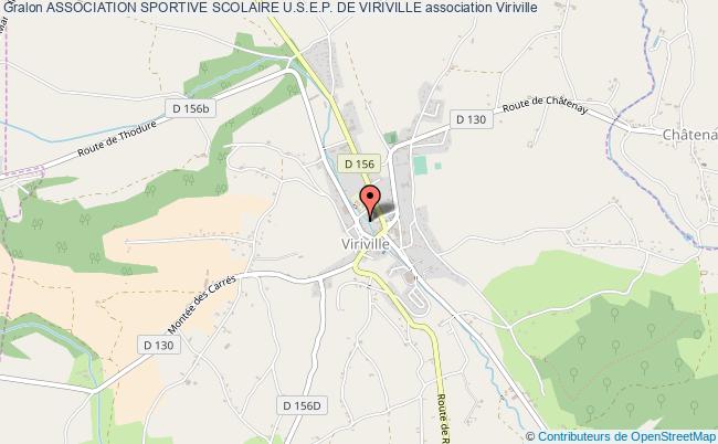 plan association Association Sportive Scolaire U.s.e.p. De Viriville Viriville