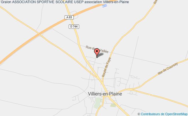 plan association Association Sportive Scolaire Usep Villiers-en-Plaine