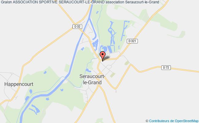 plan association Association Sportive Seraucourt-le-grand Seraucourt-le-Grand