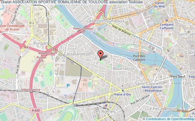 plan association Association Sportive Somalienne De Toulouse Toulouse