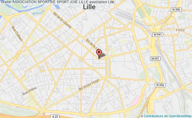 plan association Association Sportive Sport Joie Lille Lille