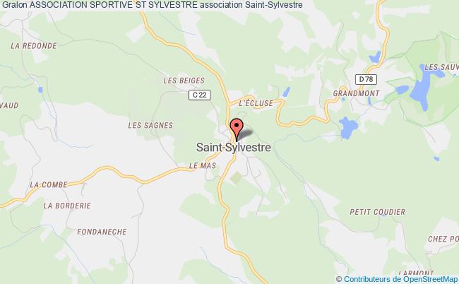 plan association Association Sportive St Sylvestre Saint-Sylvestre