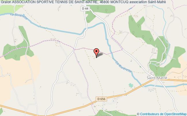 ASSOCIATION SPORTIVE TENNIS DE SAINT-MATRE, 46800 MONTCUQ