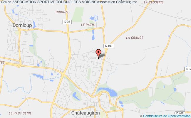 plan association Association Sportive Tournoi Des Voisins Châteaugiron