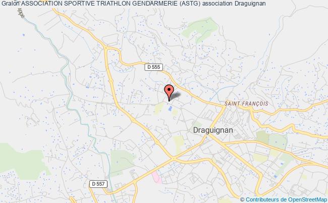 plan association Association Sportive Triathlon Gendarmerie (astg) Draguignan