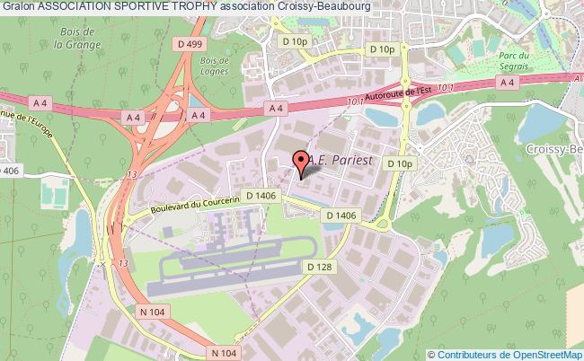 plan association Association Sportive Trophy Croissy-Beaubourg