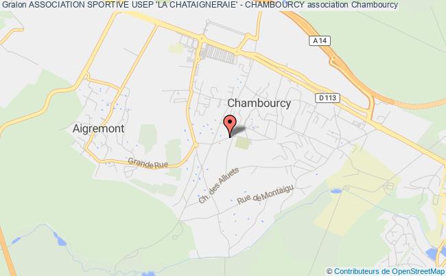 plan association Association Sportive Usep 'la Chataigneraie' - Chambourcy Chambourcy