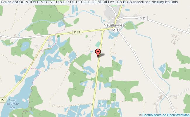 plan association Association Sportive U.s.e.p. De L'ecole De Neuillay-les-bois Neuillay-les-Bois