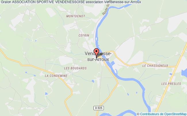 plan association Association Sportive Vendenessoise Vendenesse-sur-Arroux