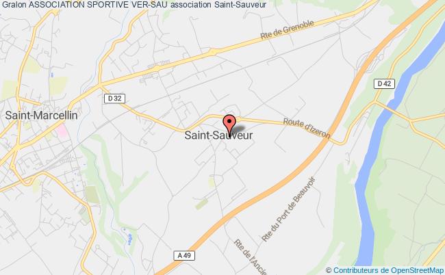 plan association Association Sportive Ver-sau Saint-Sauveur