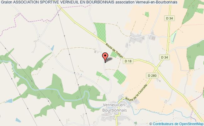 plan association Association Sportive Verneuil En Bourbonnais Verneuil-en-Bourbonnais