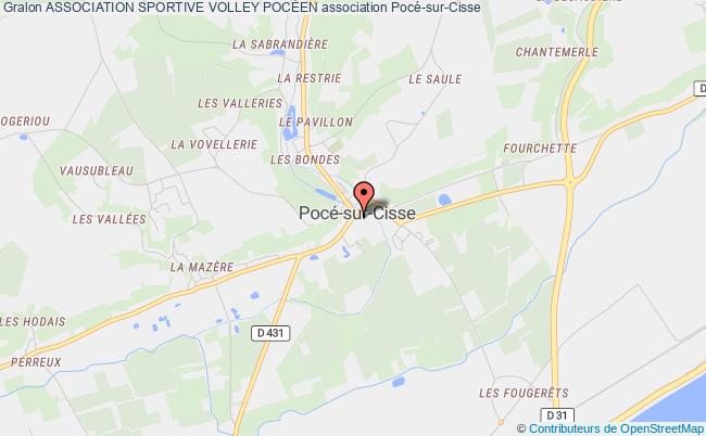 plan association Association Sportive Volley PocÉen Pocé-sur-Cisse
