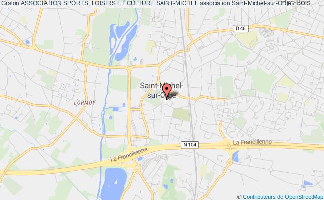 plan association Association Sports, Loisirs Et Culture Saint-michel Saint-Michel-sur-Orge