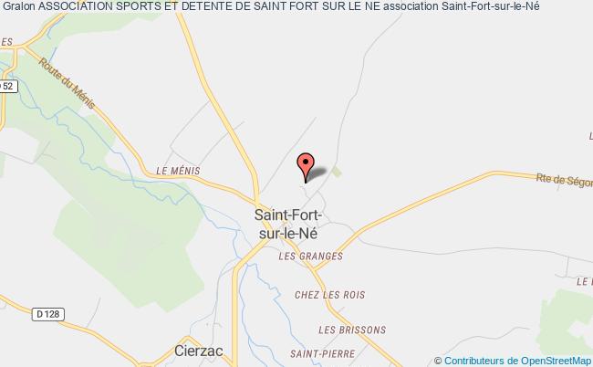 plan association Association Sports Et Detente De Saint Fort Sur Le Ne Saint-Fort-sur-le-Né