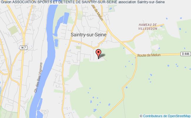 plan association Association Sports Et Detente De Saintry-sur-seine Saintry-sur-Seine