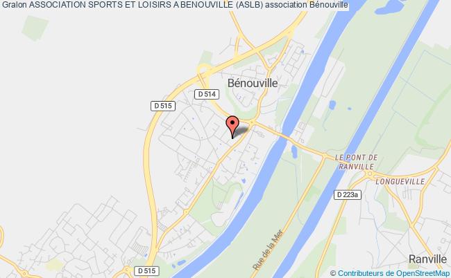 plan association Association Sports Et Loisirs A Benouville (aslb) Bénouville