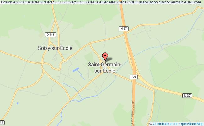 plan association Association Sports Et Loisirs De Saint Germain Sur Ecole Saint-Germain-sur-École