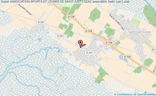 plan association Association Sports Et Loisirs De Saint-just-luzac Saint-Just-Luzac