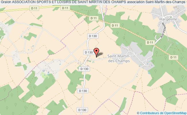 plan association Association Sports Et Loisirs De Saint Martin Des Champs Saint-Martin-des-Champs