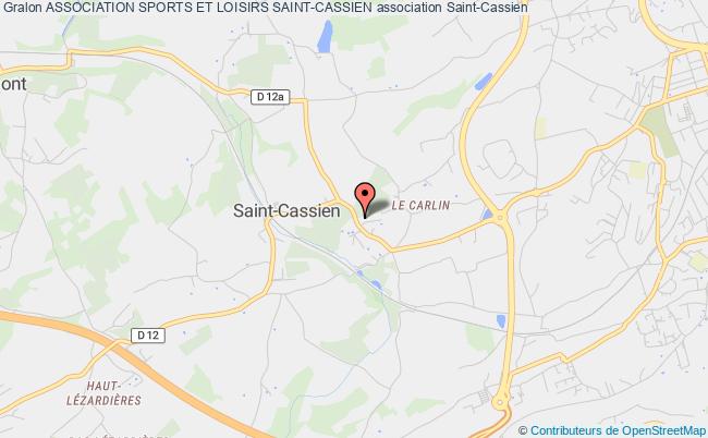 plan association Association Sports Et Loisirs Saint-cassien Saint-Cassien