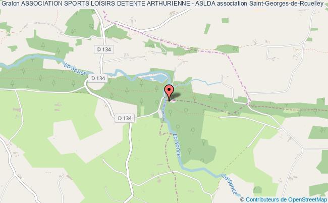 plan association Association Sports Loisirs Detente Arthurienne - Aslda Saint-Georges-de-Rouelley