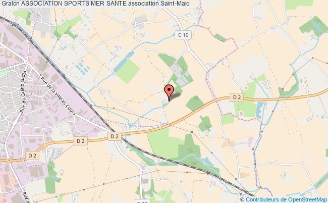 plan association Association Sports Mer Sante Saint-Malo