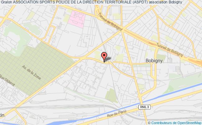 plan association Association Sports Police De La Direction Territoriale (aspdt) Bobigny