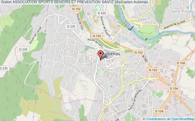 ASSOCIATION SPORTS SENIORS ET PREVENTION SANTE