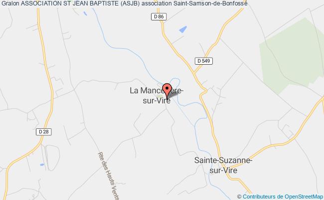 plan association Association St Jean Baptiste (asjb) La    Mancellière-sur-Vire