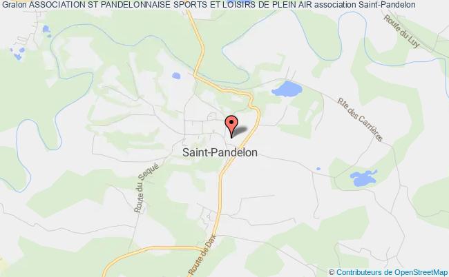 plan association Association St Pandelonnaise Sports Et Loisirs De Plein Air Saint-Pandelon