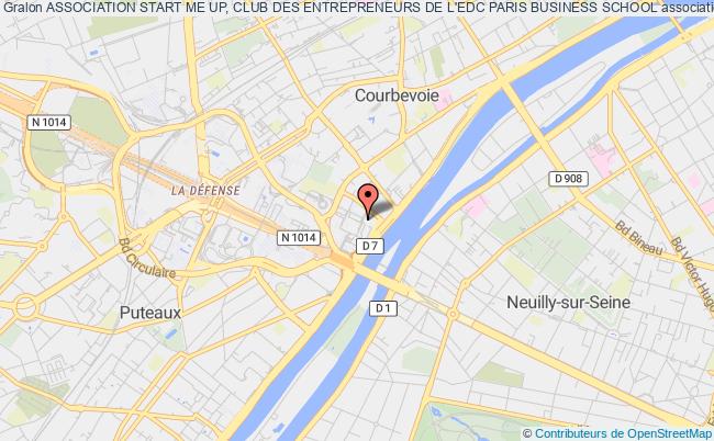 plan association Association Start Me Up, Club Des Entrepreneurs De L'edc Paris Business School Courbevoie