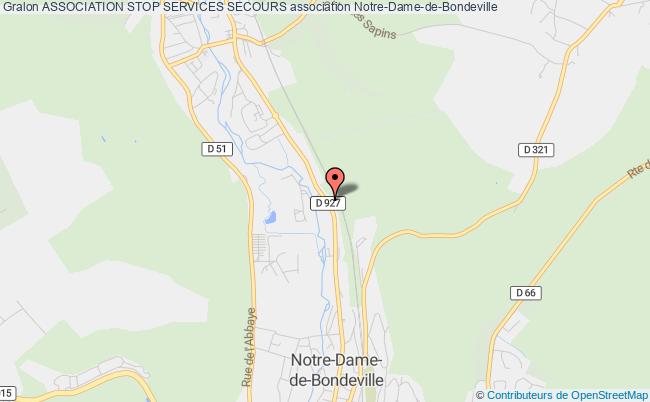 plan association Association Stop Services Secours Notre-Dame-de-Bondeville