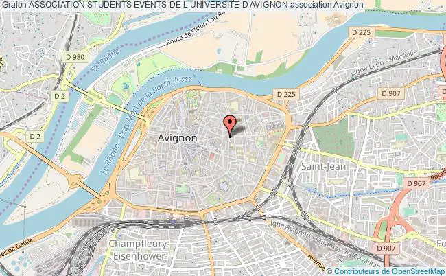 plan association Association Students Events De L Universite D Avignon Avignon