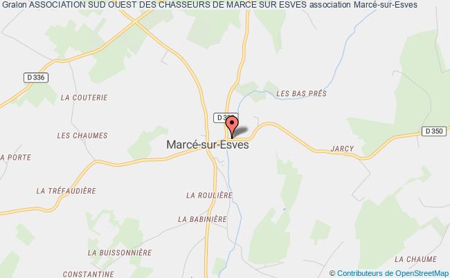 plan association Association Sud Ouest Des Chasseurs De Marce Sur Esves Marcé-sur-Esves