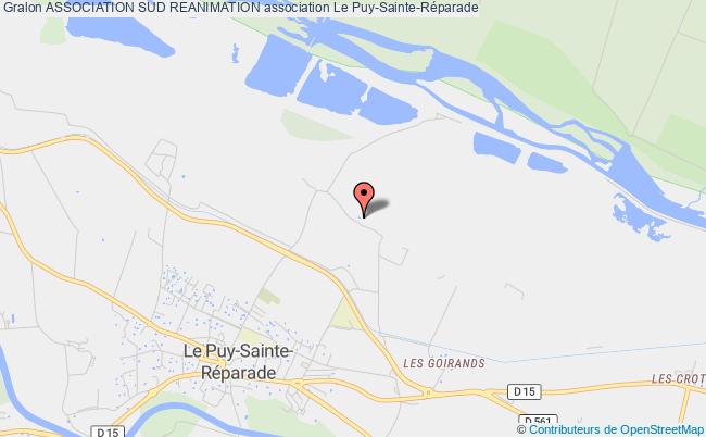 plan association Association Sud Reanimation Puy-Sainte-Réparade