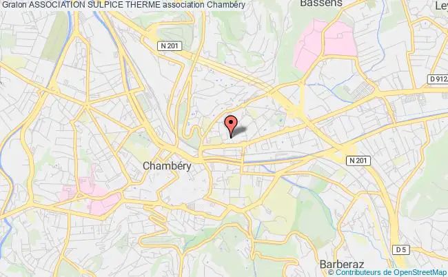plan association Association Sulpice Therme Chambéry