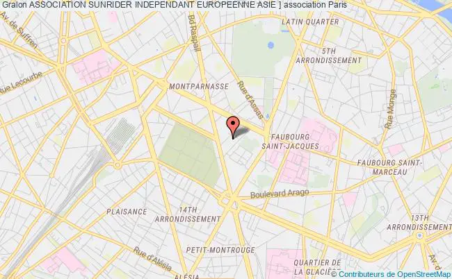 plan association Association Sunrider Independant Europeenne Asie ] Paris