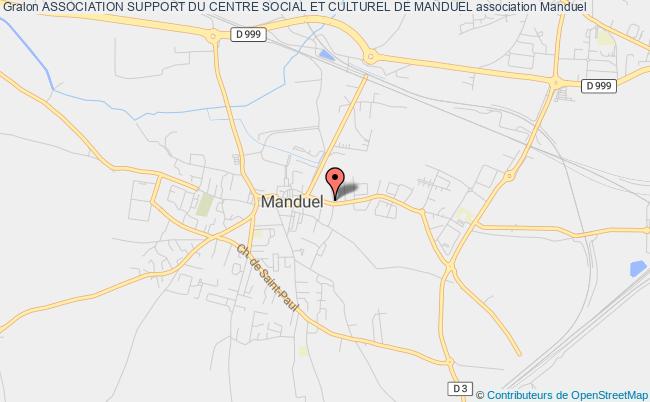 plan association Association Support Du Centre Social Et Culturel De Manduel Manduel