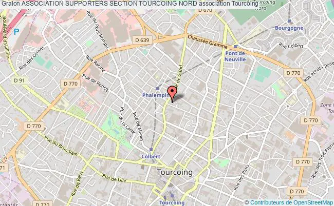 plan association Association Supporters Section Tourcoing Nord Tourcoing