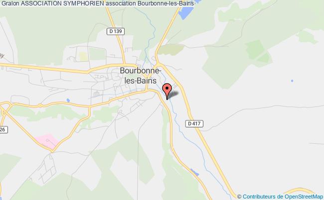 plan association Association Symphorien Bourbonne-les-Bains