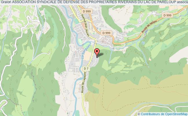 ASSOCIATION SYNDICALE DE DEFENSE DES PROPRIETAIRES RIVERAINS DU LAC DE PARELOUP
