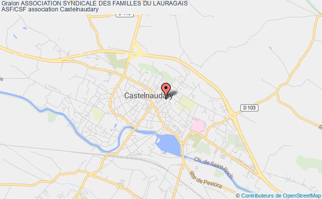 plan association Association Syndicale Des Familles Du Lauragais
Asf/csf Castelnaudary