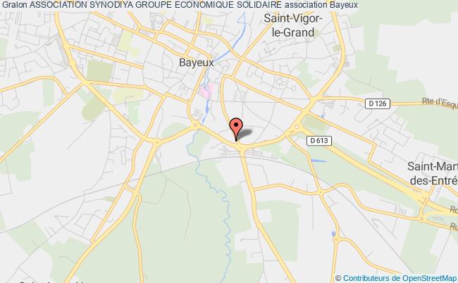 plan association Association Synodiya Groupe Economique Solidaire Bayeux