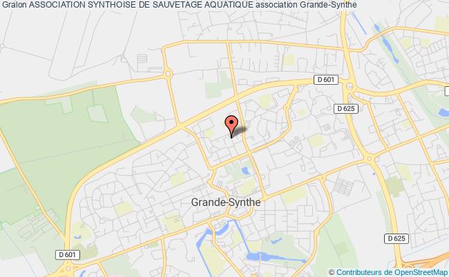 plan association Association Synthoise De Sauvetage Aquatique Grande-Synthe